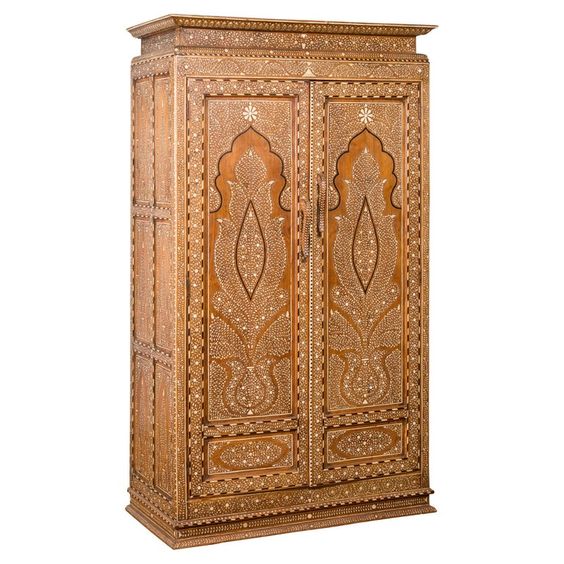 Carved Designer Almirah
